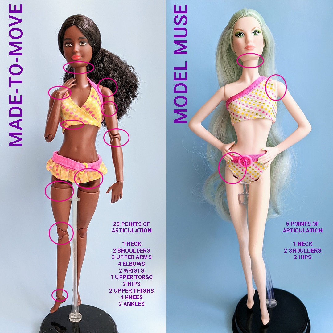 Barbie Basics -- How they compare?